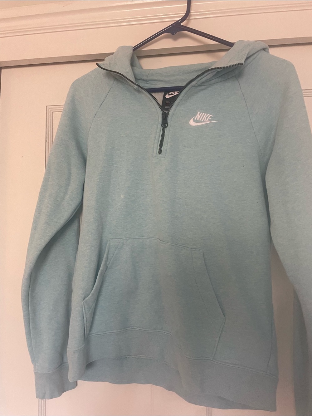 Nike Men’s Mint Green Half-Zip Pullover